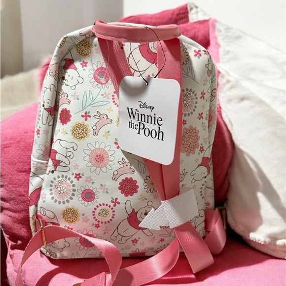Disney Winnie the Pooh Backpack - Pink and White - Picture 2 of 3